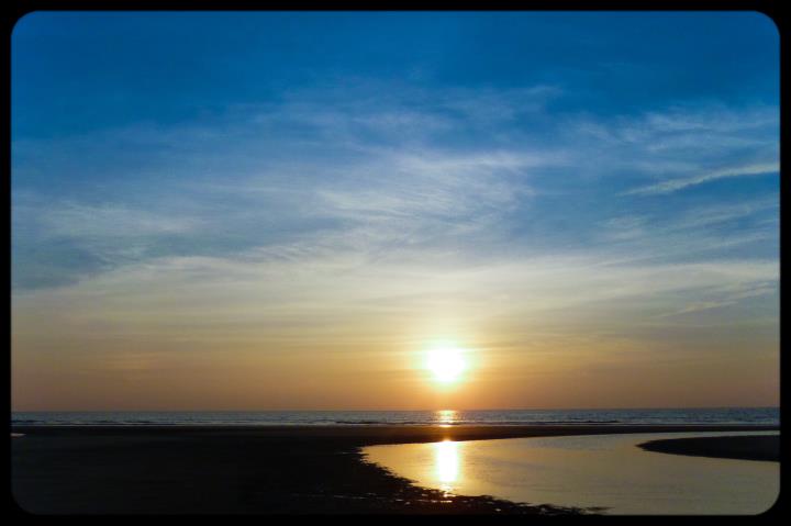 Ngwe Saung Beach Sun Set